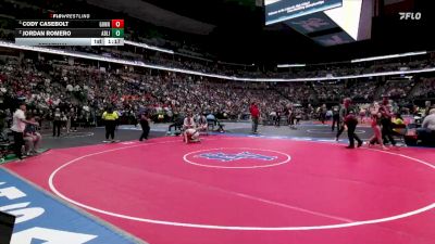 126-3A Semifinal - Cody Casebolt, Gunnison vs Jordan Romero, Abraham Lincoln