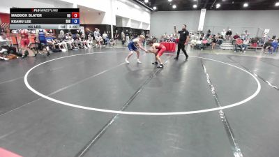 165 lbs Maddox Slater, Team North Dakota vs Keanu Lee, South Dakota Blue