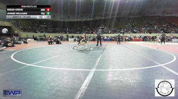 76 lbs 3rd Place - Reese Kreke, Harrah vs Aviree Williams, Pauls Valley