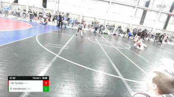 81-82 lbs Round 2 - Wyatt Fenton, Priest River WC vs Paul Henderson, Washington