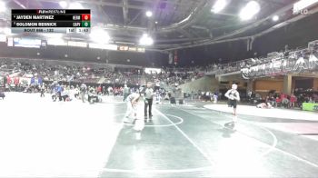 132 lbs Champ. Round 3 - Solomon Resnick, Capistrano Valley vs Jayden Martinez, Hermiston Oregon