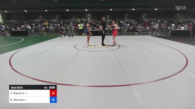 148 lbs Round Of 16 - Trinity Roberts, TN vs Belicia Manuel, MI