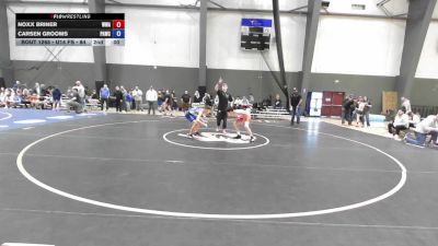 U14 FS - 96 lbs Cons. Semis - Kevin Ramos, Hillsboro Mat Club vs Mason Rios, Washington