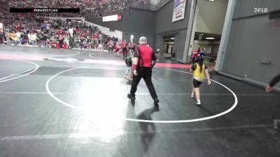 105 lbs Cons. Round 2 - Makyla Estrada, AF Green Demons vs Emerald Herr, Brown Deer Jr Falcons Wrestling Club