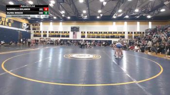 155 lbs Quarterfinal - Gabriella Dolanch, Avella vs Olivia Shultz, Connellsville