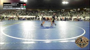 140 lbs Consi Of 16 #2 - Champion Manuel Jr., Highlander Youth vs Jagger Vrana, Brawlers