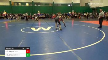 99 lbs Prelims - Thomas Wagner, South East Cyclones vs Clayton O'connor, Mohonasen