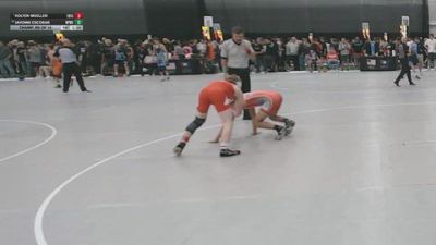 113 lbs Champ. Rd Of 16 - Kolten Mueller, Team Nazar Training Center vs Javonni Escobar, Wolf Pack Wrestling Club