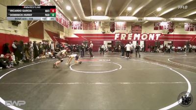 106 lbs Cons. Round 4 - Ricardo Garcia, Matilda Torres High School vs Dominick Hurst, Pacheco