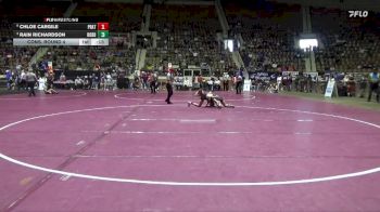 6-7A 114 Cons. Round 4 - Chloe Cargile, Prattville vs Rain Richardson, Robertsdale