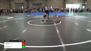 58 lbs Prelims - Joshua Back, Verdigris WC vs Colin Logue, Turkshead