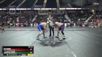 250 lbs Cons. Round 1 - Dj Hund, Ram Wrestling Club vs Landon Heise, Wichita Wrestling Club