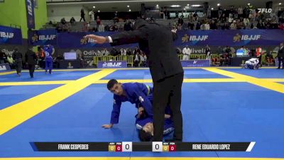 Rene Eduardo Lopez vs Frank Cespedes 2025 European Jiu-Jitsu IBJJF Championship