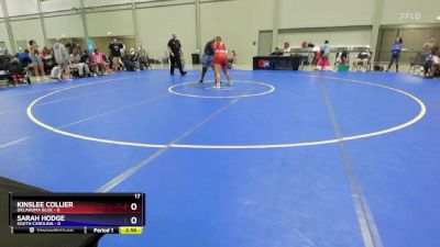 235 lbs Round 3 (6 Team) - Kinslee Collier, Oklahoma Blue vs Sarah Hodge, South Carolina