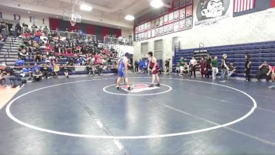 285 lbs Champ. Round 1 - Troy Sanchez, Calexico vs Jorvic Ponce, San Diego