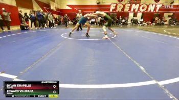 126 lbs Quarterfinal - Dylan Tirapelle, Clovis vs Edward Villicana, Alisal