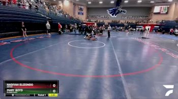 126 lbs Champ. Round 1 - Mary Boyd, Plano East vs Nadiyah Elizondo, Bryan