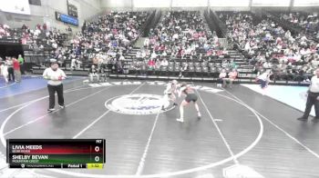 4A 110 lbs Quarterfinal - Shelby Bevan, Mountain Crest vs Livia Meeds, Bear River