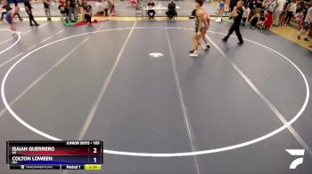 165 lbs Champ. Round 3 - Isaiah Guerrero, WI vs Colton Loween, MN