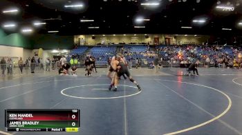 150 lbs Champ. Round 1 - James Bradley, Green Hope vs Ken Mandel, Cleveland