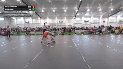 80 lbs Round 8 (10 Team) - Niko Johnson, Capital City WC vs SJ Gilliam, CrossRoads Wrestling