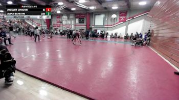 120 lbs Cons. Round 7 - Jocelyn Chacon, Mission Viejo vs Alina Bardoni, Centennial