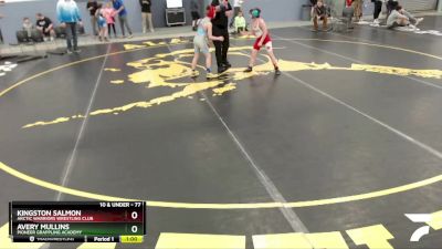 77 lbs Round 1 - Kingston Salmon, Arctic Warriors Wrestling Club vs Avery Mullins, Pioneer Grappling Academy