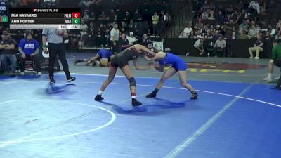 100 lbs Consi Of 16 #2 - Mia Navarro, Palm Desert (SS) vs Ann Porter, Gilroy (CC)