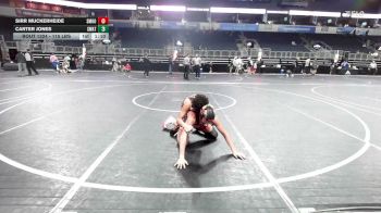 115 lbs Final - Sirr Muckerheide, Smooth Moves vs Carter Jones, Swat