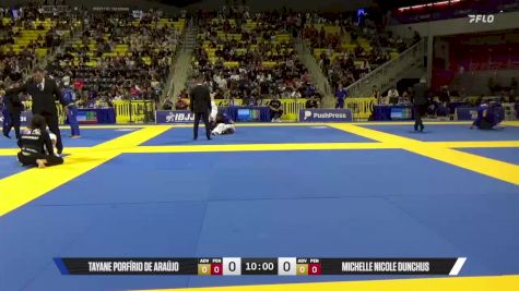 Michelle Dunchus vs Tayane Porfírio | 2025 World Jiu-Jitsu IBJJF Championship