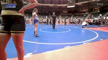 115 lbs Rr Rnd 3 - Hadliee Peters, Salina Wrestling Club vs Jordan Allison, Glenpool Warriors