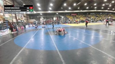138 lbs Quarterfinal - Parker Graveman, Sturgis Youth Wrestling vs Jackson Alexander, Bison Wrestling Club