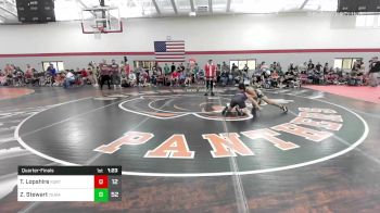 120 lbs Quarterfinal - Tony Lopshire, Fort Hammers vs Zach Stewart, Team Gotcha