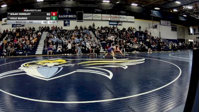 165 lbs Cons. Round 2 - Izaak Hunsley, Northern State vs Kole Marko, Minnesota State