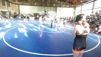 106 lbs Quarterfinal - Logan Kerr, Dark Cloud Wrestling Club vs Luis Flores, Hurricane Wrestling Academy