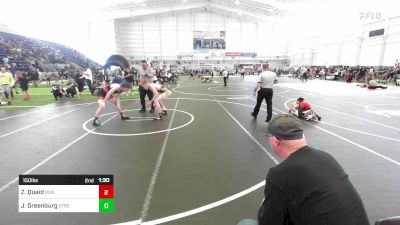 150 lbs Consi Of 16 #2 - Zakkary Quaid, Riverside Rascals vs Jack Greenburg, Xtreme Courture