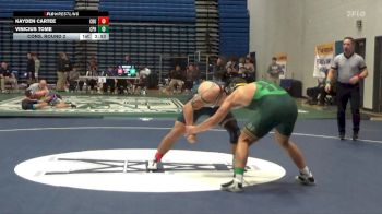 197 lbs Cons. Round 2 - Kayden Cartee, California Baptist vs Vinicius Tome, Cal Poly Humboldt