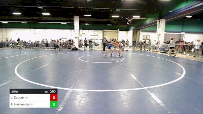 95 lbs Consi Of 16 #2 - Lucas Copper, ME vs Alex Hernandez, NY