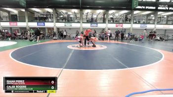 117-123 lbs Cons. Semi - Isaiah Perez, Oregon High School vs Caleb Rogers, Lincoln Way Wrestling Club