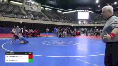 160 lbs Final - Riley Vanderpool, Towanda, PA vs Travis Green, Manchester, MD