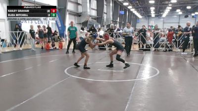 122 lbs Round 5 (4pm Saturday) - Eliza Mitchell, Lady Rangers vs Kailey Graham, Lady Reapers
