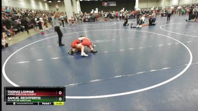 106 lbs Cons. Round 1 - Samuel Rechtfertig, 512 Outlaw Wrestling vs Thomas Lohmar, Askren Wrestling Academy