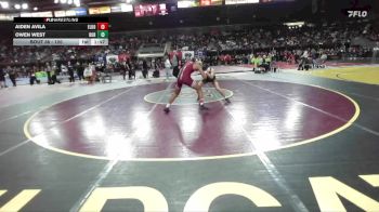 120 lbs Champ. Round 1 - Owen West, Borah vs Aiden Avila, Elko