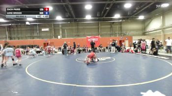 95 lbs Rr Rnd 5 - Zach Paris, Lebanon Die Hard Wrestling - BHSE vs Luke Briggs, Dark Horse - BHSE