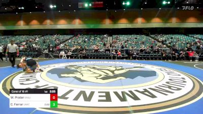 165 lbs Consi Of 16 #1 - William Prater, Embry-Riddle vs Caleb Farrar, UNATT-Utah Valley