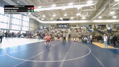 215 lbs Cons. Round 3 - Nicholas Miller, Cedar Valley vs Ryder Vincent, Juab