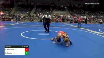 55 lbs Quarterfinal - Cohen Archibald, Legacy Elite WC vs Cale Dauber, Nwo