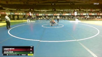 157 lbs Placement (16 Team) - Jason Rezac, Alvernia vs Gavin Fehr, Elizabethtown College