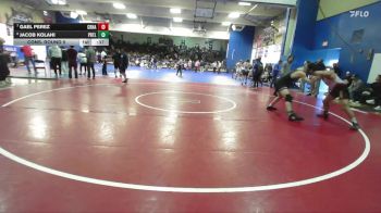 157 lbs Cons. Round 5 - Gael Perez, Corona vs Jacob Kolahi, Portola
