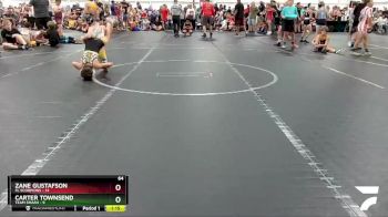 64 lbs Round 3 (4 Team) - Zane Gustafson, FL Scorpions vs Carter Townsend, Team Smash
